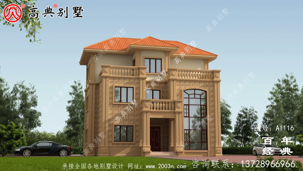 大客廳歐式三層別墅房屋設(shè)計圖,含外型造型設(shè)計圖 大客廳歐式三層別墅房屋設(shè)計圖,含外型造型設(shè)計圖