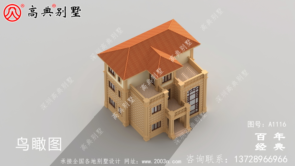 大客廳歐式三層別墅房屋設(shè)計圖,含外型造型設(shè)計圖