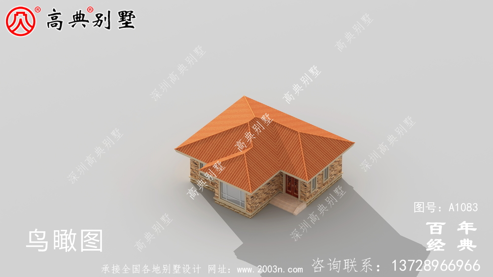 預(yù)算10萬(wàn)元的歐式一層別墅設(shè)計(jì),農(nóng)村一層自建住
