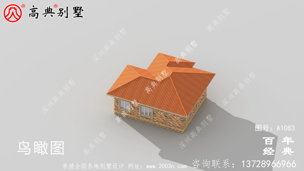 預(yù)算10萬(wàn)元的歐式一層別墅設(shè)計(jì),農(nóng)村一層自建住