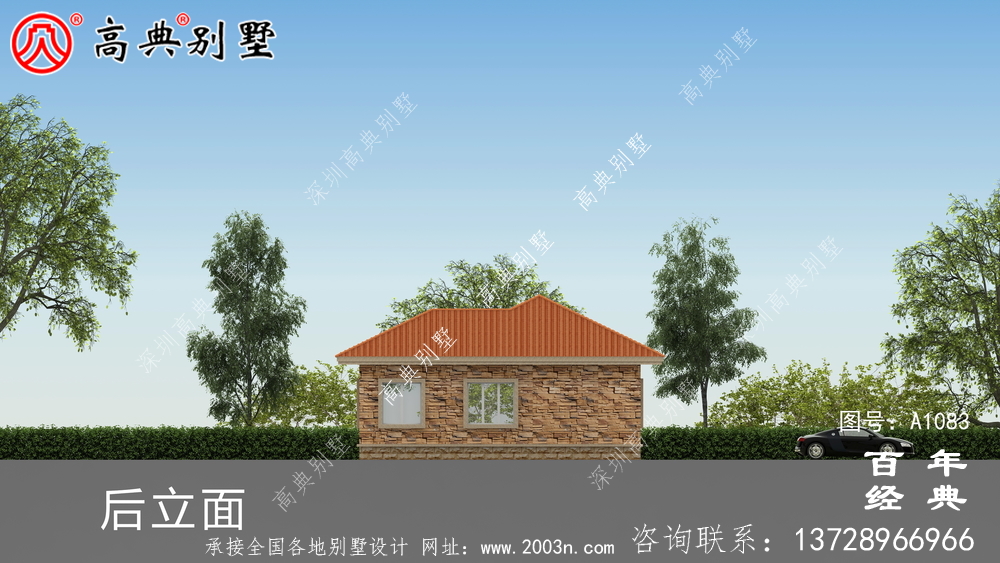 預(yù)算10萬(wàn)元的歐式一層別墅設(shè)計(jì),農(nóng)村一層自建住