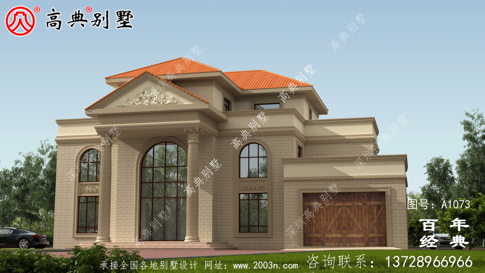 鄉村三層樓房設計圖,簡歐風格經典大氣 鄉村三層樓房設計圖,簡歐風格經典大氣
