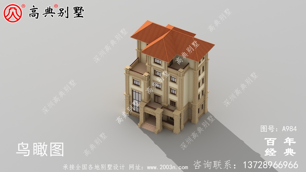 簡(jiǎn)單實(shí)用的五層農(nóng)村自建住宅設(shè)計(jì),面積159平方米。