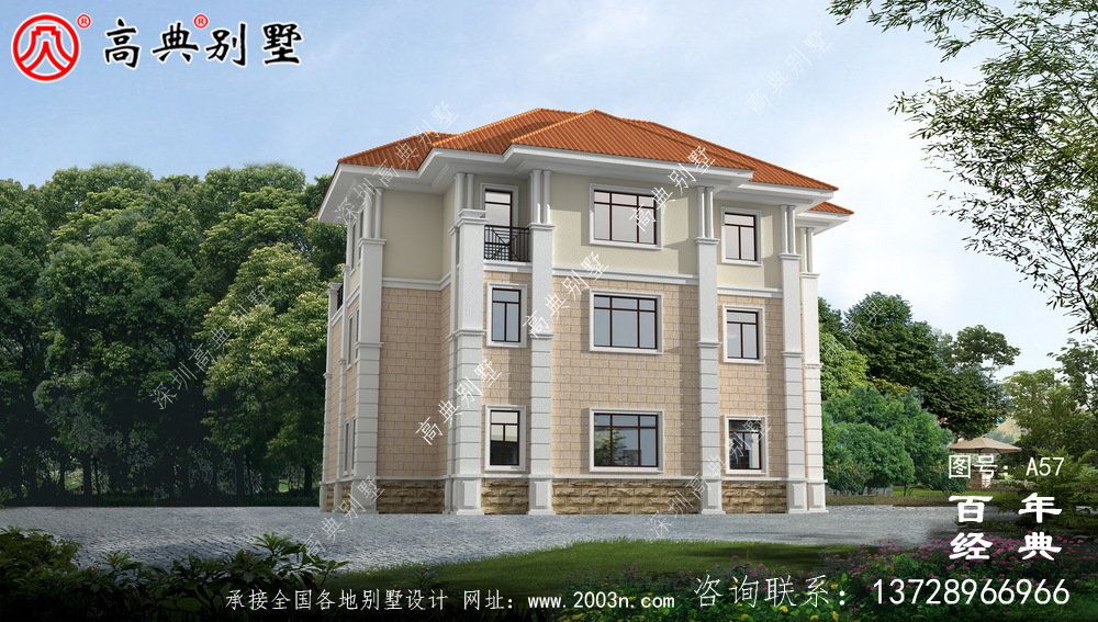 三層新農(nóng)村小別墅設(shè)計圖施工圖_農(nóng)村三層住宅設(shè)計