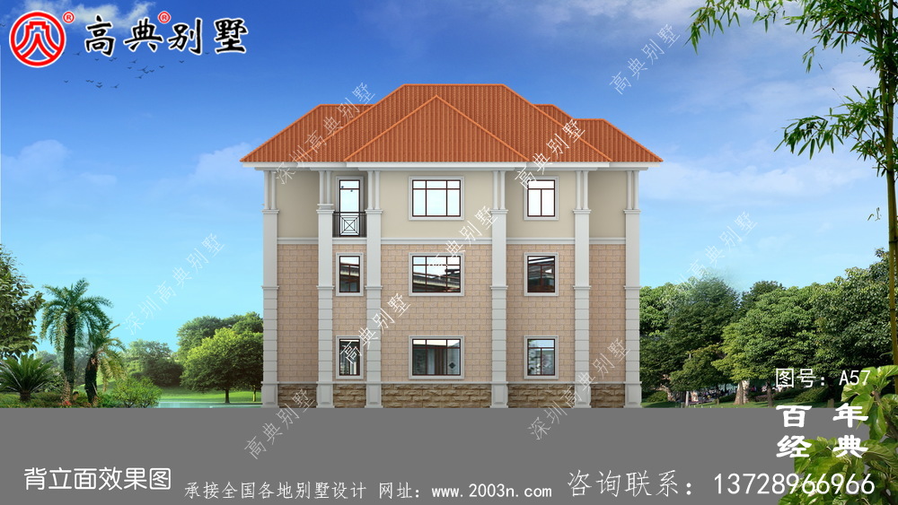 三層新農(nóng)村小別墅設(shè)計圖施工圖_農(nóng)村三層住宅設(shè)計