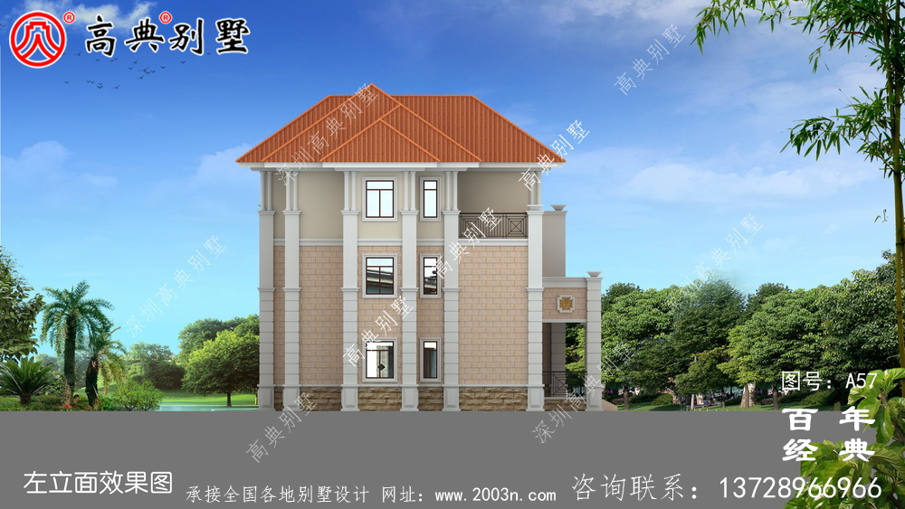 三層新農(nóng)村小別墅設(shè)計圖施工圖_農(nóng)村三層住宅設(shè)計