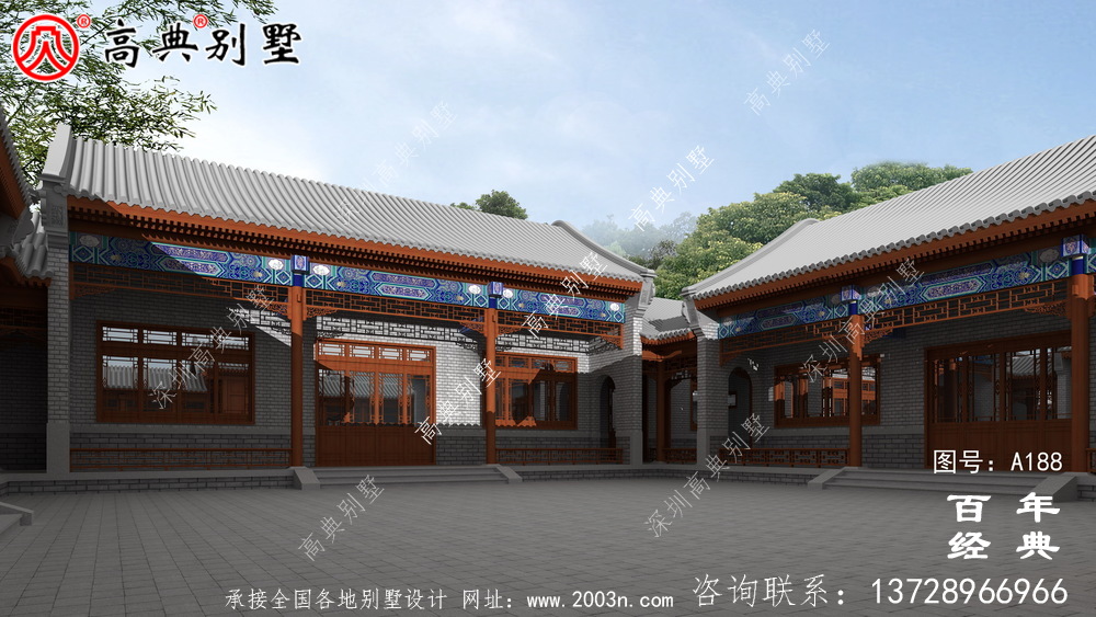 新中式別墅圖紙及效果圖_農(nóng)村別墅設(shè)計
