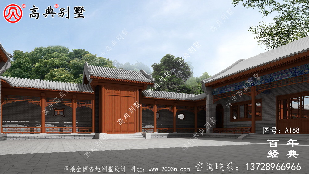 新中式別墅圖紙及效果圖_農(nóng)村別墅設(shè)計