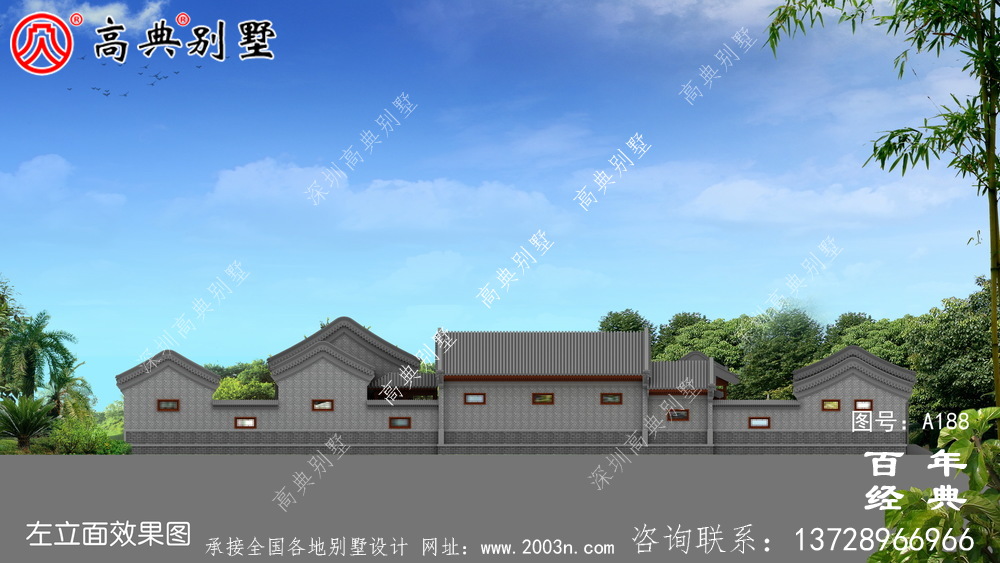 新中式別墅圖紙及效果圖_農(nóng)村別墅設(shè)計