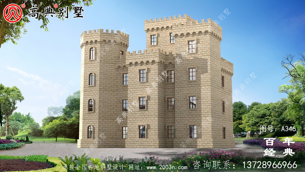 五層帶車庫平頂屋自建房屋設計圖_別墅設計圖紙,農村房屋設計圖