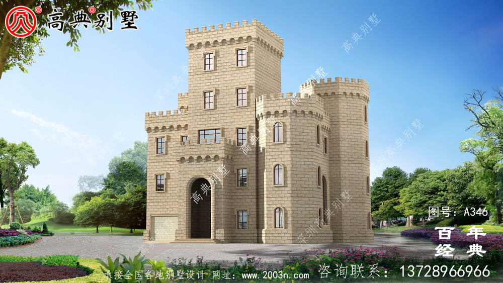 五層帶車庫平頂屋自建房屋設計圖_別墅設計圖紙,農村房屋設計圖