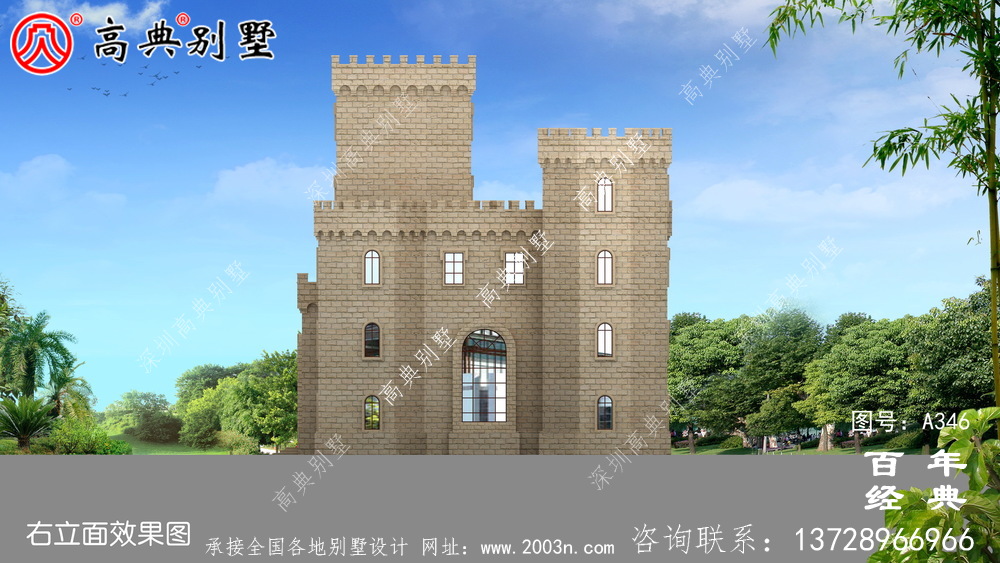 五層帶車庫平頂屋自建房屋設計圖_別墅設計圖紙,農村房屋設計圖