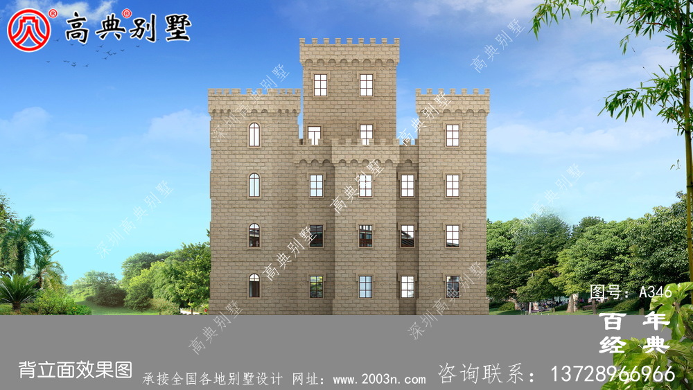 五層帶車庫平頂屋自建房屋設計圖_別墅設計圖紙,農村房屋設計圖
