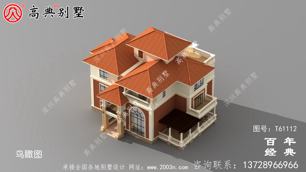 復(fù)式四層歐式別墅施工圖設(shè)計_農(nóng)村四層別墅設(shè)計圖紙