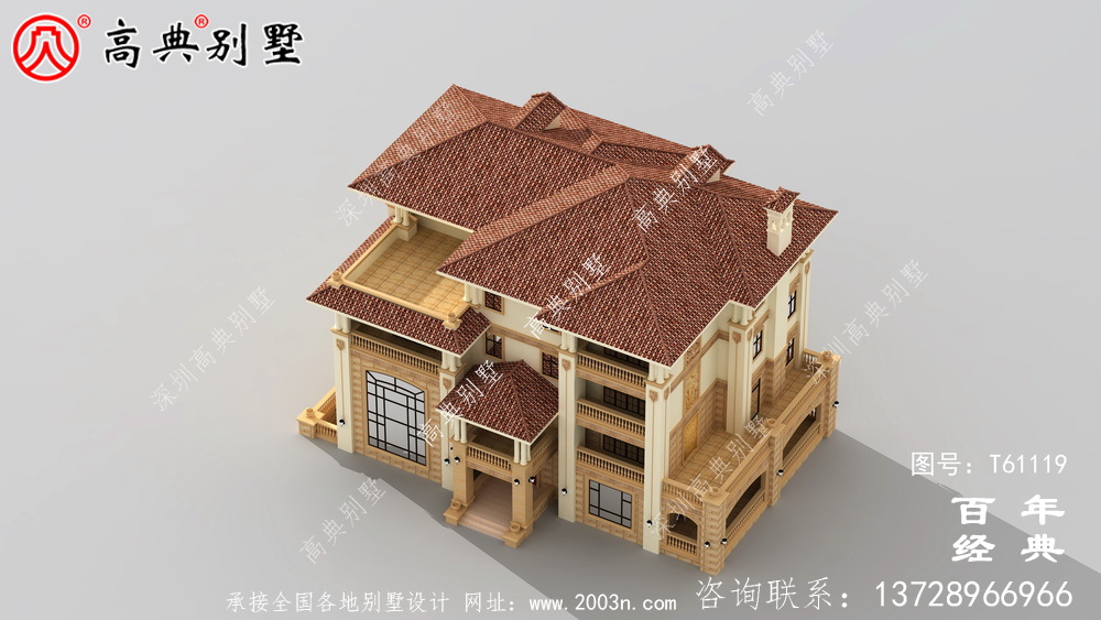 復(fù)式四層歐式別墅設(shè)計圖紙與效果圖大全_農(nóng)村四層別墅設(shè)計