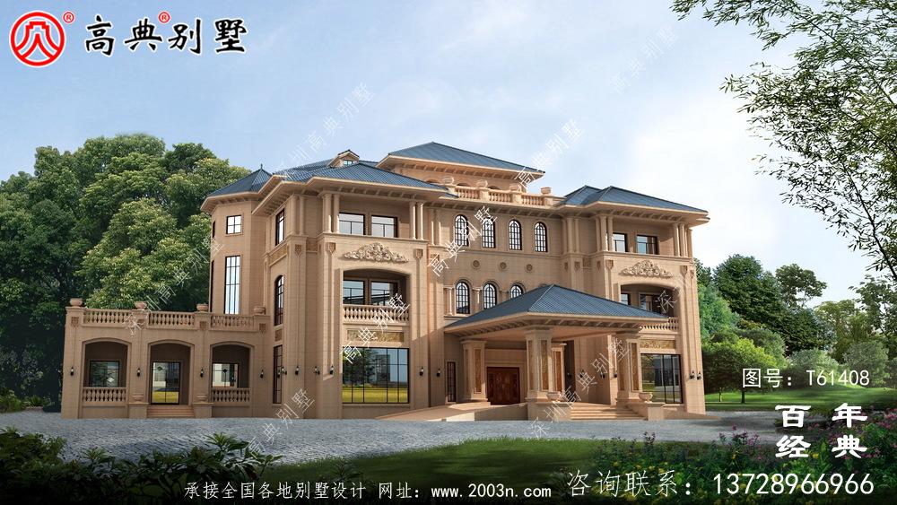 歐式四層豪華別墅設計全套圖紙_四層別墅設計圖紙 歐式四層豪華別墅設計全套圖紙_四層別墅設計圖紙