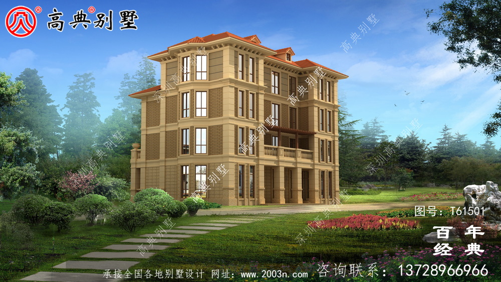 歐式四層復(fù)式別墅設(shè)計(jì)全套圖紙_四層別墅設(shè)計(jì)圖紙