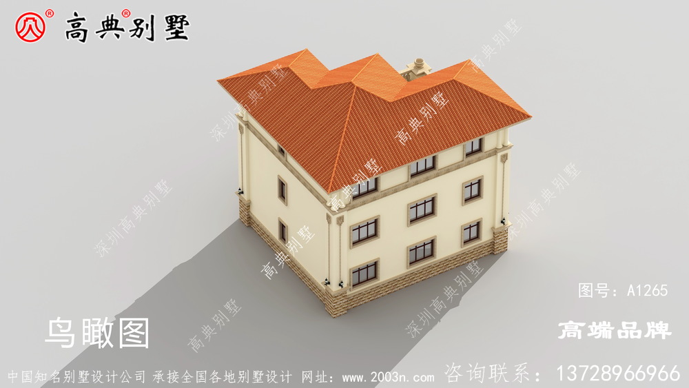 三層別墅樓房設計圖紙