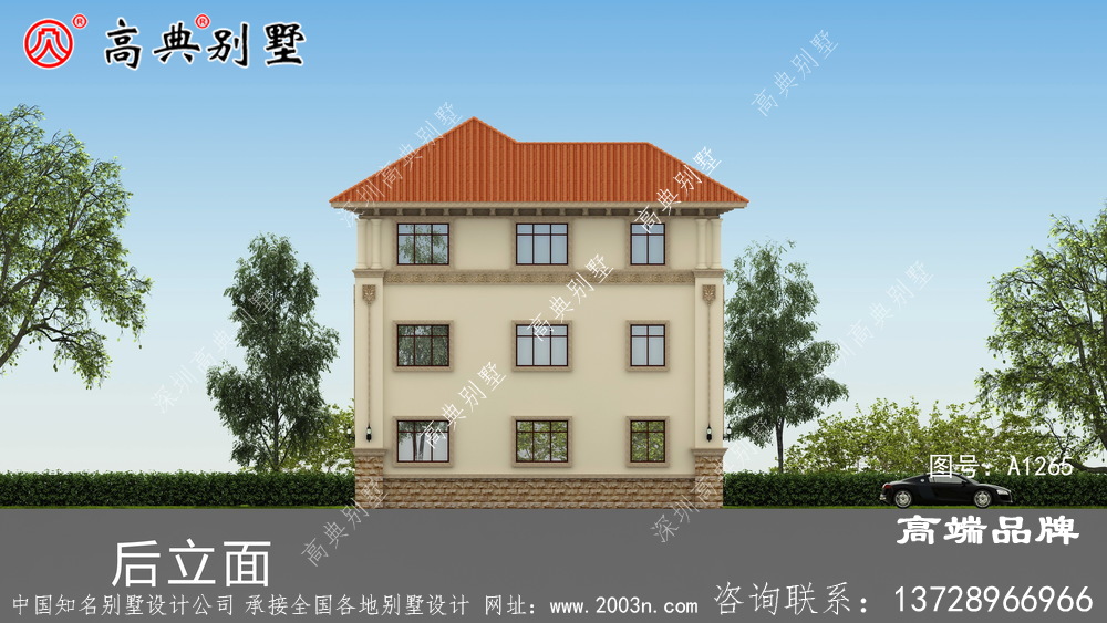 三層別墅樓房設計圖紙