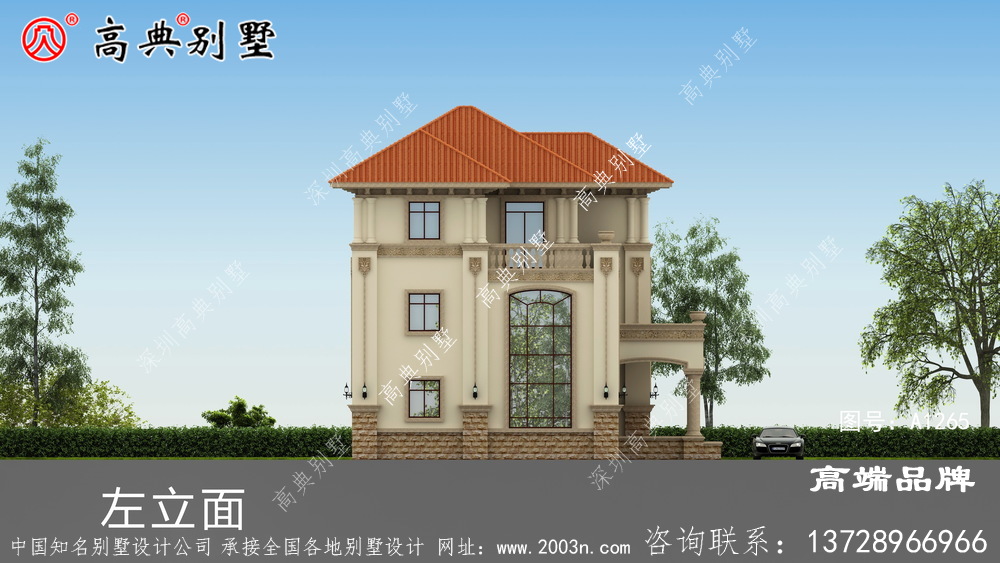 三層別墅樓房設計圖紙