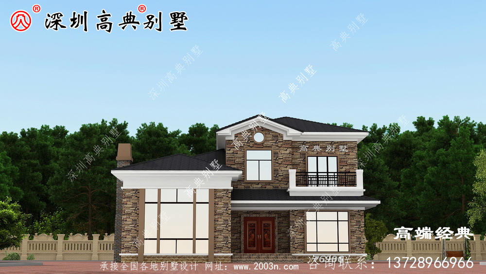 鄉村二層樓簡約大氣效果圖,鄉村建房首選,你心動了嘛。 鄉村二層樓簡約大氣效果圖,鄉村建房首選,你心動了嘛。