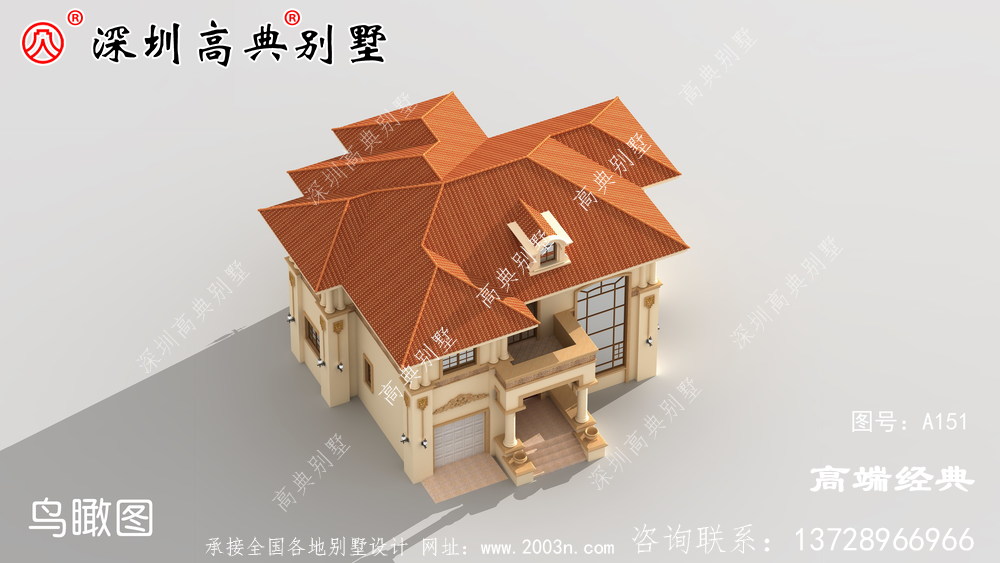 農村自建房二層別墅設計圖