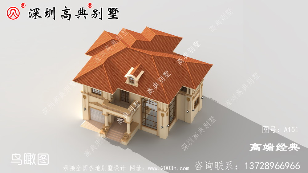 農村自建房二層別墅設計圖