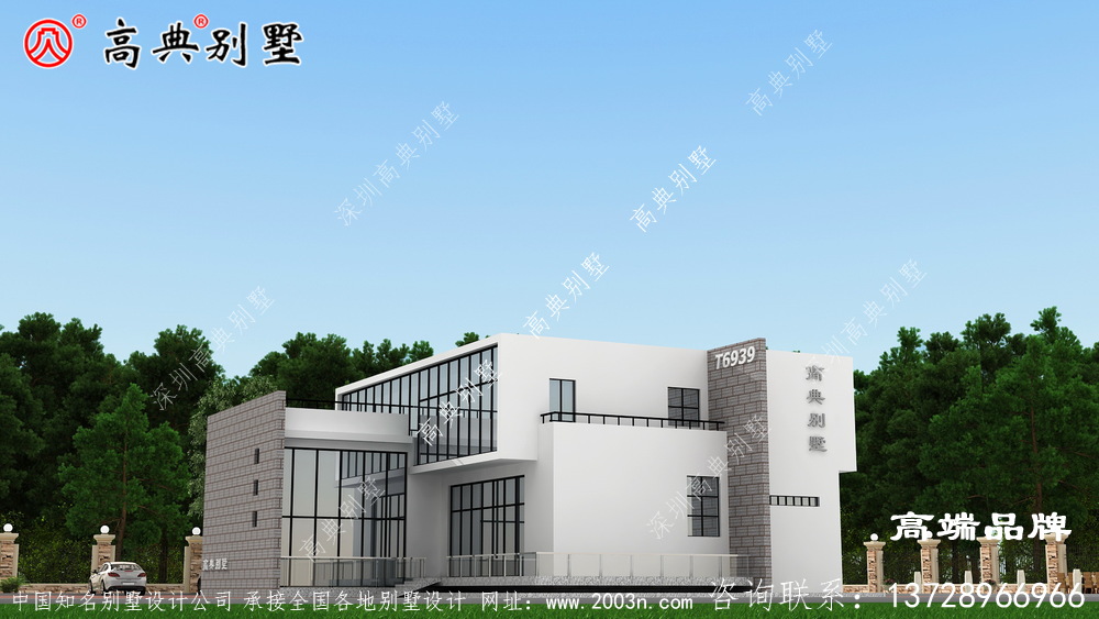 現(xiàn)代風(fēng)格建在農(nóng)村就是最獨特的都市戶型