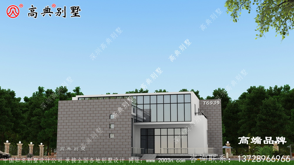 現(xiàn)代風(fēng)格建在農(nóng)村就是最獨特的都市戶型