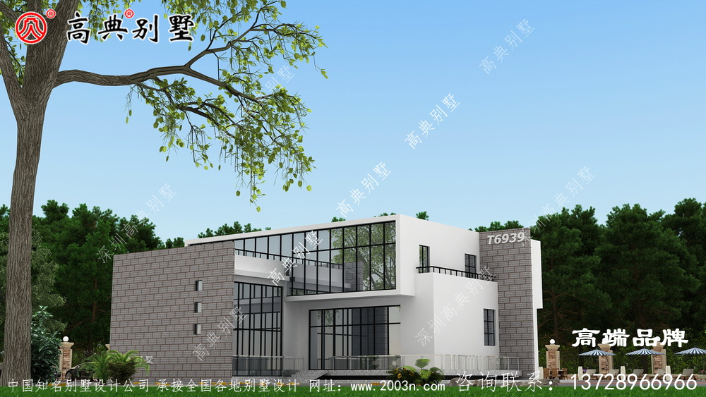 現(xiàn)代風(fēng)格建在農(nóng)村就是最獨特的都市戶型