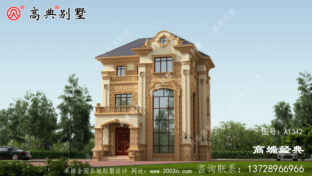 左右特直和圓弧造成視覺沖擊,讓人過目難忘