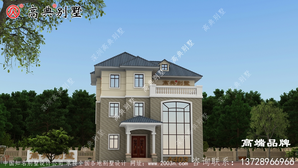 鄉村歐式三層別墅,建一棟給后代留一筆財富 鄉村歐式三層別墅,建一棟給后代留一筆財富